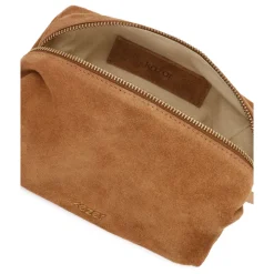 Suede Cosmetic Bag