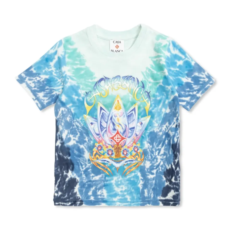 Surf Lotus Tie-Dye Tee