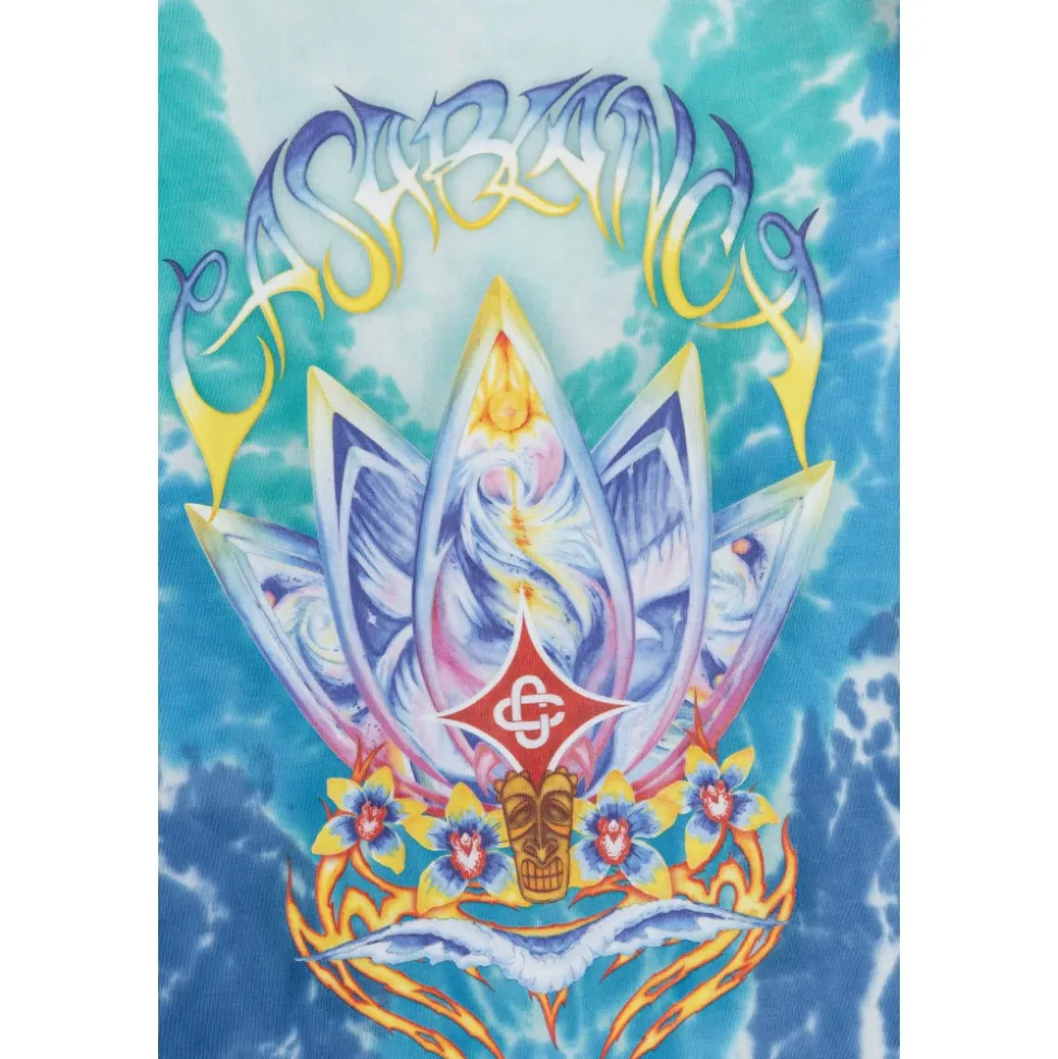Surf Lotus Tie-Dye Tee