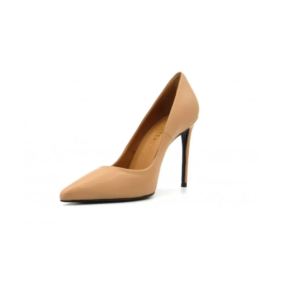 Tacchi alti in pelle Old Nude