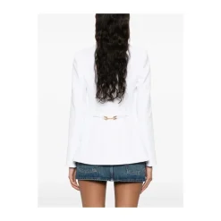 Tailleur Abbottonato con Spalline