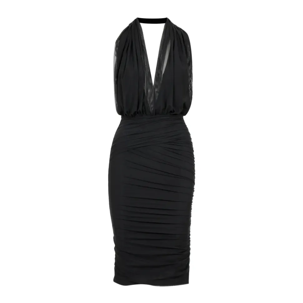Tamie Sheer Midi Dress