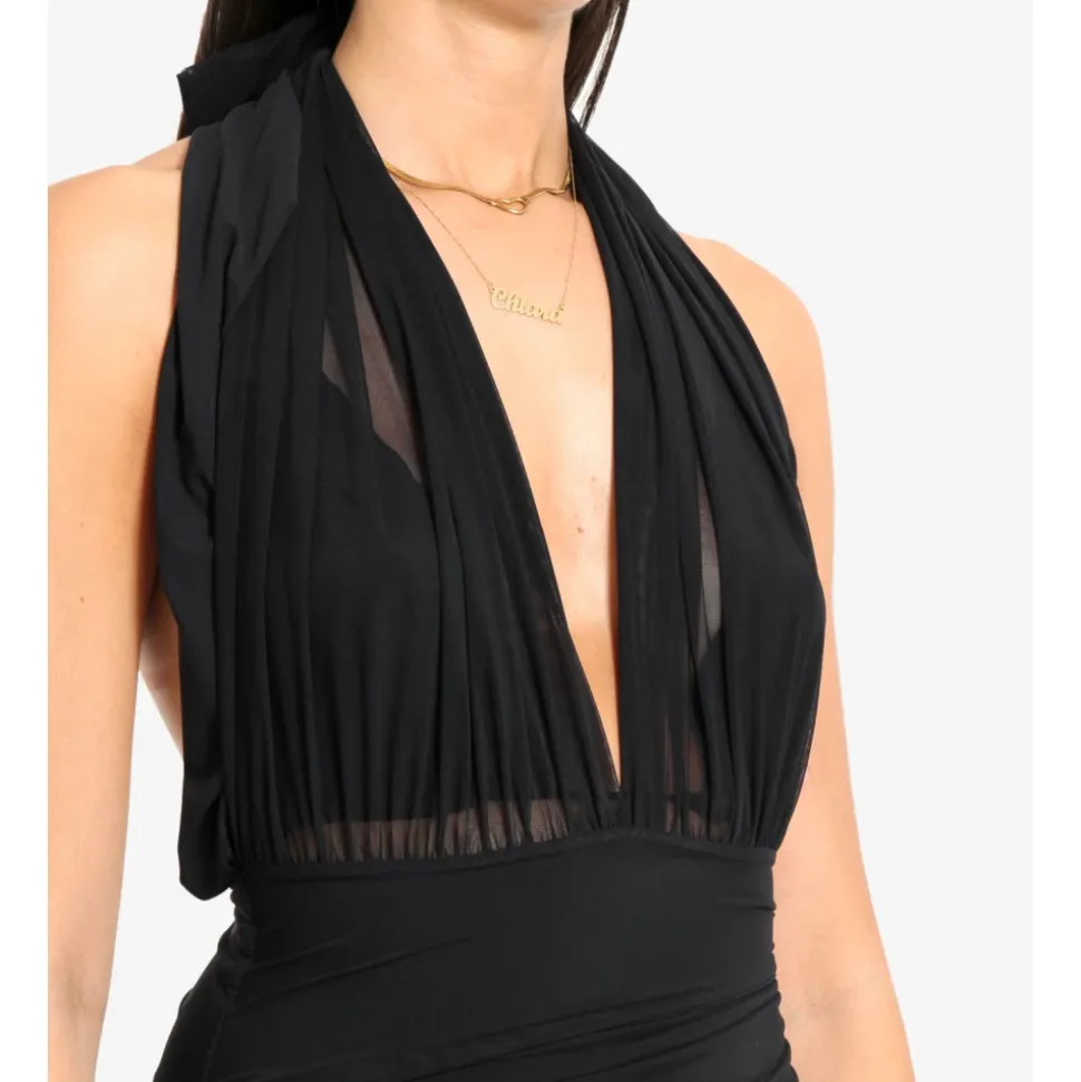 Tamie Sheer Midi Dress