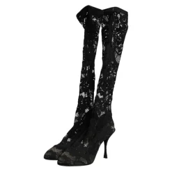 Taormina Lace Sock Boots