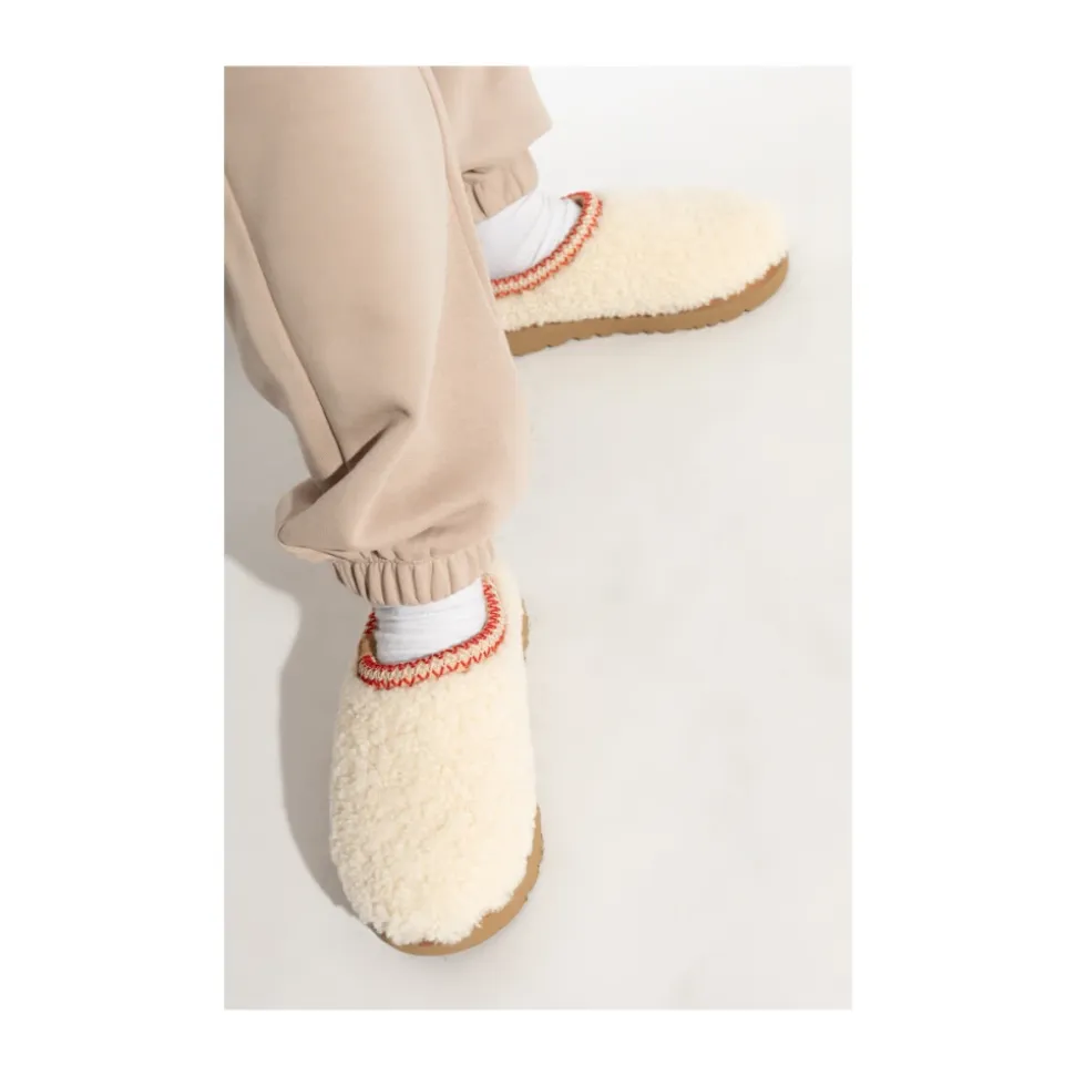 Tasman Maxi Curly Pantofole Natural