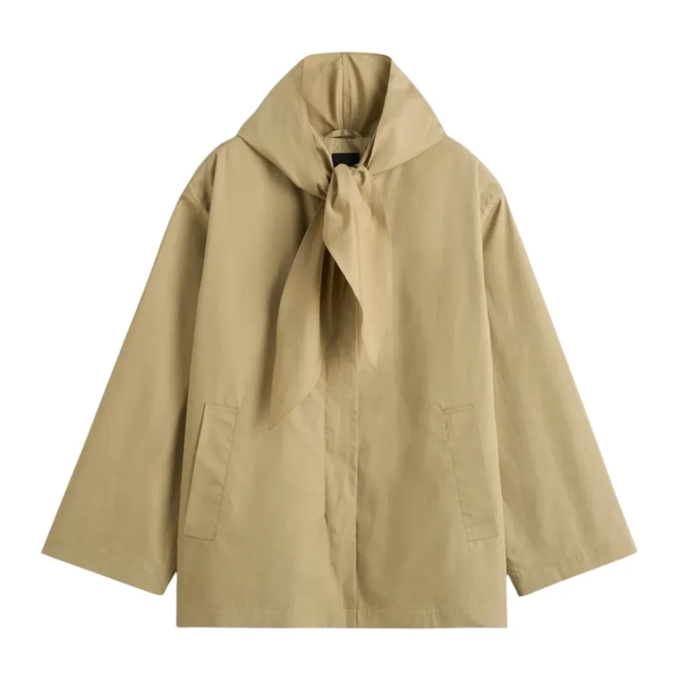 Technical Scarf Jacket