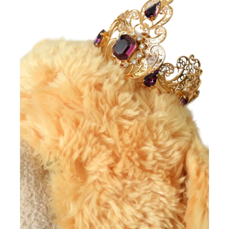 Teddy Bear Crystal Crown Hair Band Diadem