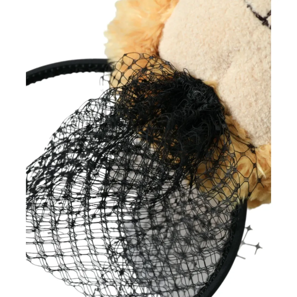 Teddy Bear Crystal Crown Hair Band Diadem