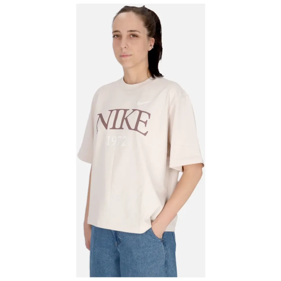 Tee Classica Boxy Lt Orewood Marrone