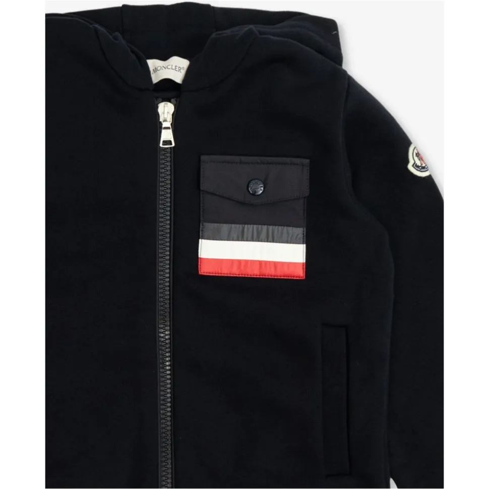 Top Blu con Zip Navy