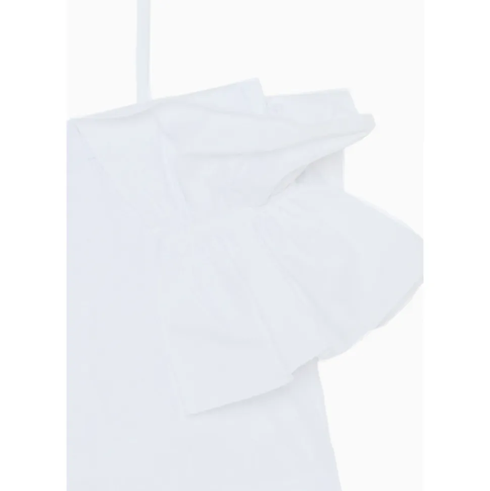 Top con Volant Unica Spalla