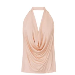 Top in Jersey di Viscosa Lucida