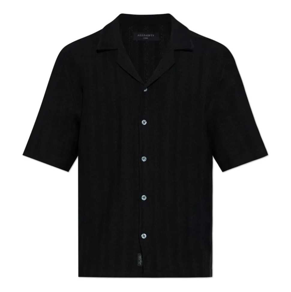 Trace Oversized Textured Shirt