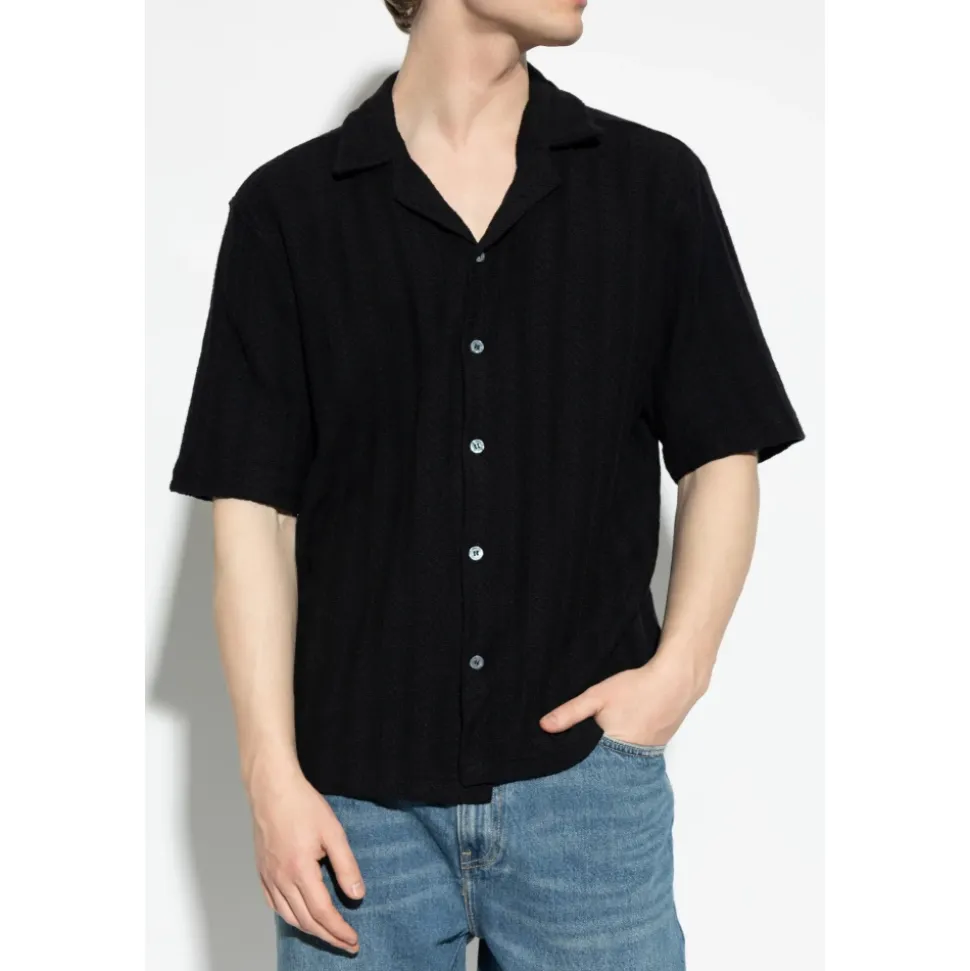 Trace Oversized Textured Shirt