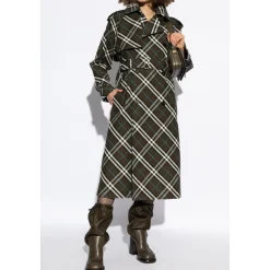 Trench Coat a Quadri