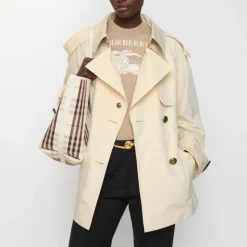 Trench Corto Fitzrovia Leggero in Cotone