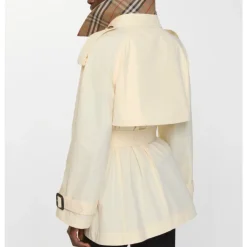 Trench Corto Fitzrovia Leggero in Cotone