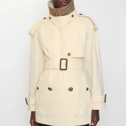 Trench Corto Fitzrovia Leggero in Cotone