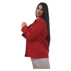 Trench donna corto rosso - 40, RED