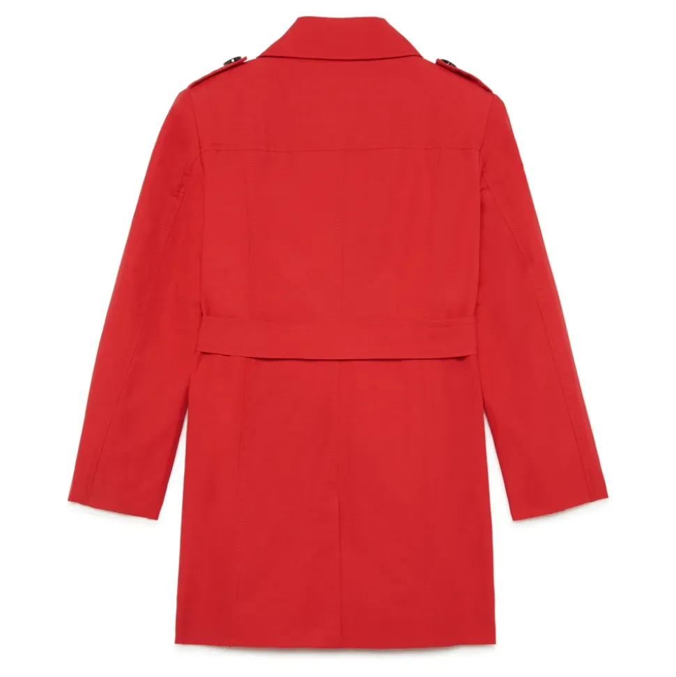 Trench in cotone tecnico