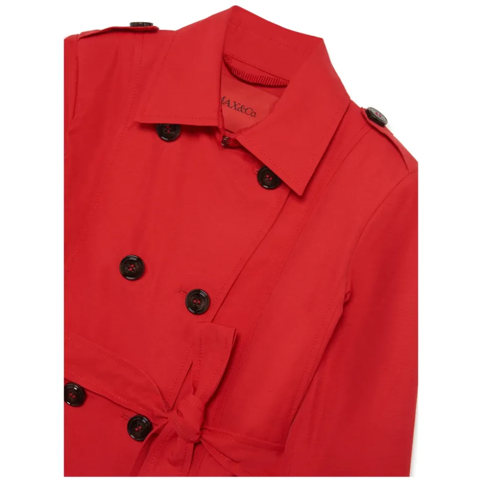 Trench in cotone tecnico