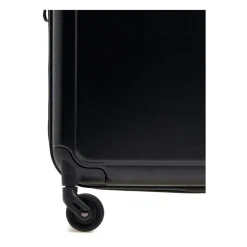 Trolley Cabina Sintetico Nero con Logo
