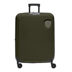 Trolley Cabina Verde Sintetico con Logo