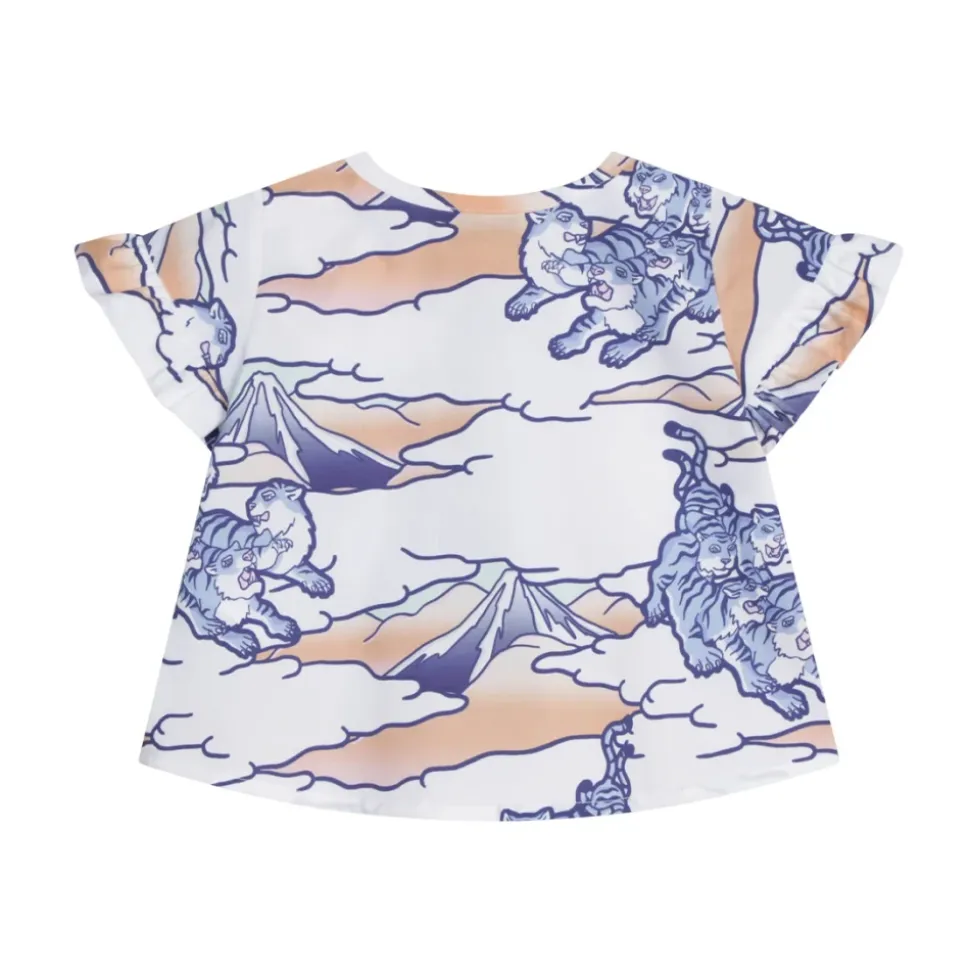 T-shirt a Maniche Corte in Cotone