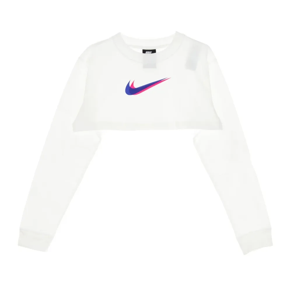 T-Shirt a Maniche Lunghe Girocollo