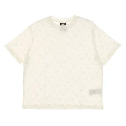 T-Shirt Boyfriend con Stampa Integrale