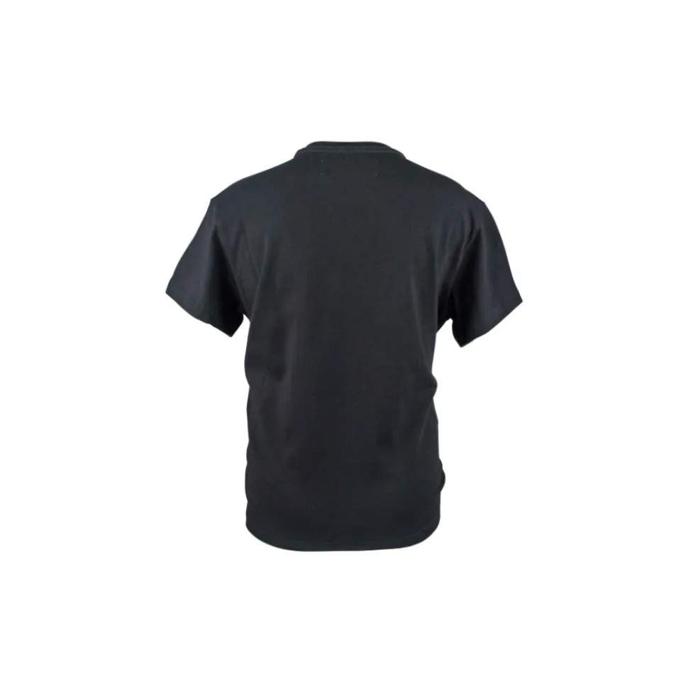 T-shirt con logo arcobaleno