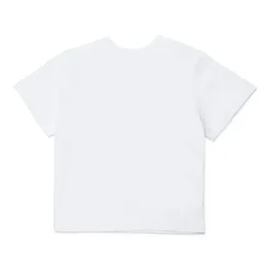 T-shirt con logo floreale