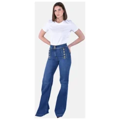 T-shirt con logo ricamato
