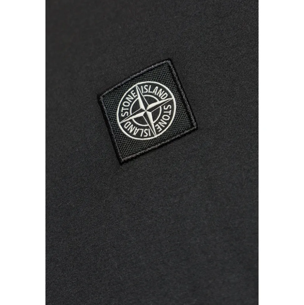 T-Shirt con Patch Logo