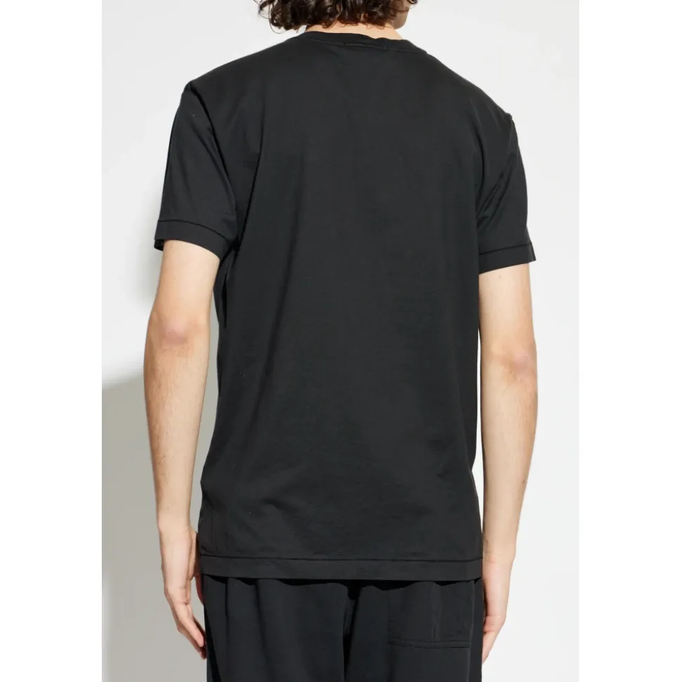 T-Shirt con Patch Logo