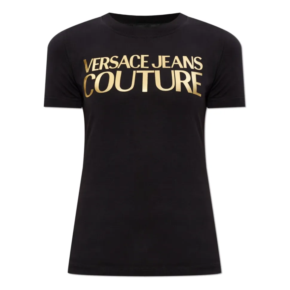 T-shirt con stampa logo
