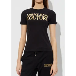 T-shirt con stampa logo