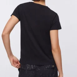 T-shirt con strass