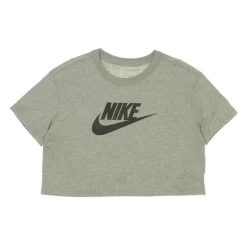 T-Shirt Crop Icon Tee Heather/Black