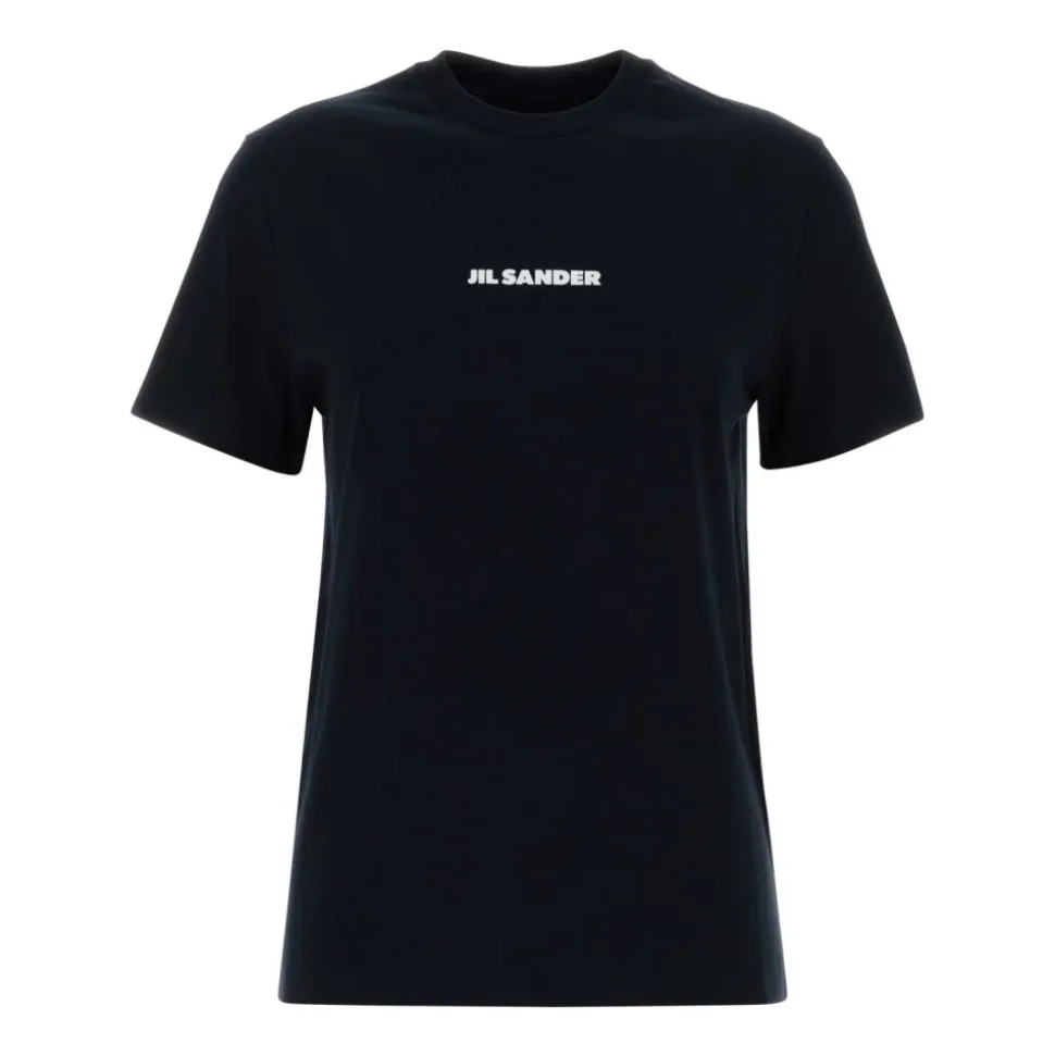 T-Shirt Girocollo in Cotone