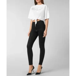 T-shirt Girocollo SS Crop