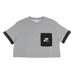 T-Shirt Heritage Cropped a Collo a Girocollo