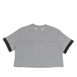 T-Shirt Heritage Cropped a Collo a Girocollo