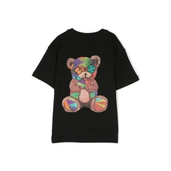 T-shirt in Jersey con Orso