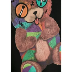 T-shirt in Jersey con Orso