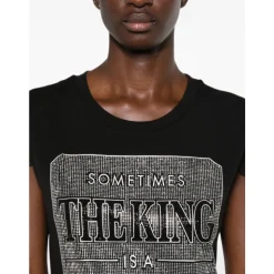 T-shirt Logo Strass