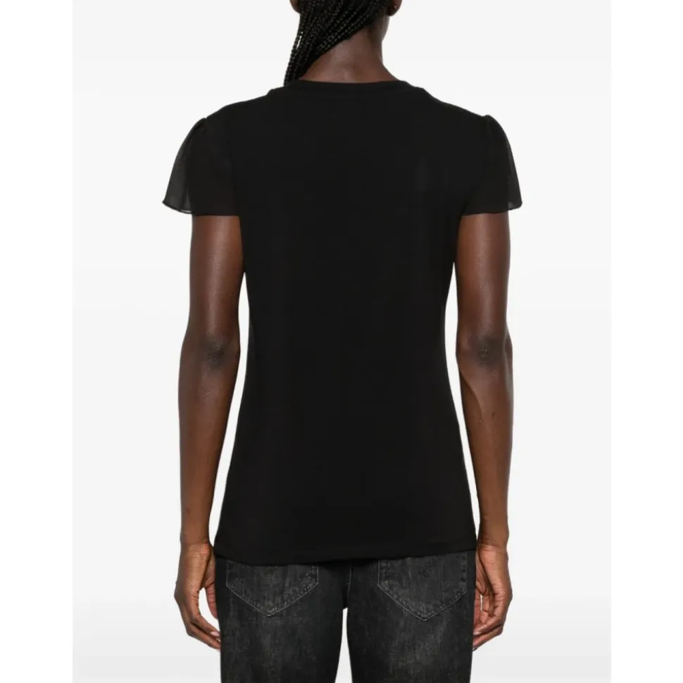 T-shirt Logo Strass