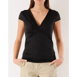 T-shirt scollo a V