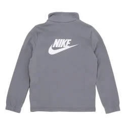 Tuta sportiva con zip intera in grigio/anthracite/bianco