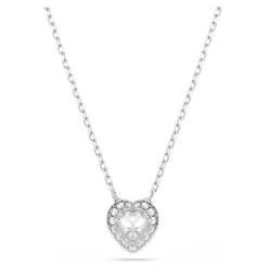 Unisex Ariana Grande x Set di Gioielli Mixed Cuts Cuore Bianco Rodiato 5720849
